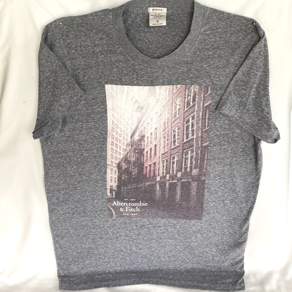 Abercrombie & Fitch Other - Gently Worn Abercrombie & Fitch Men’s Size Small Beautiful Graphic Gray Color